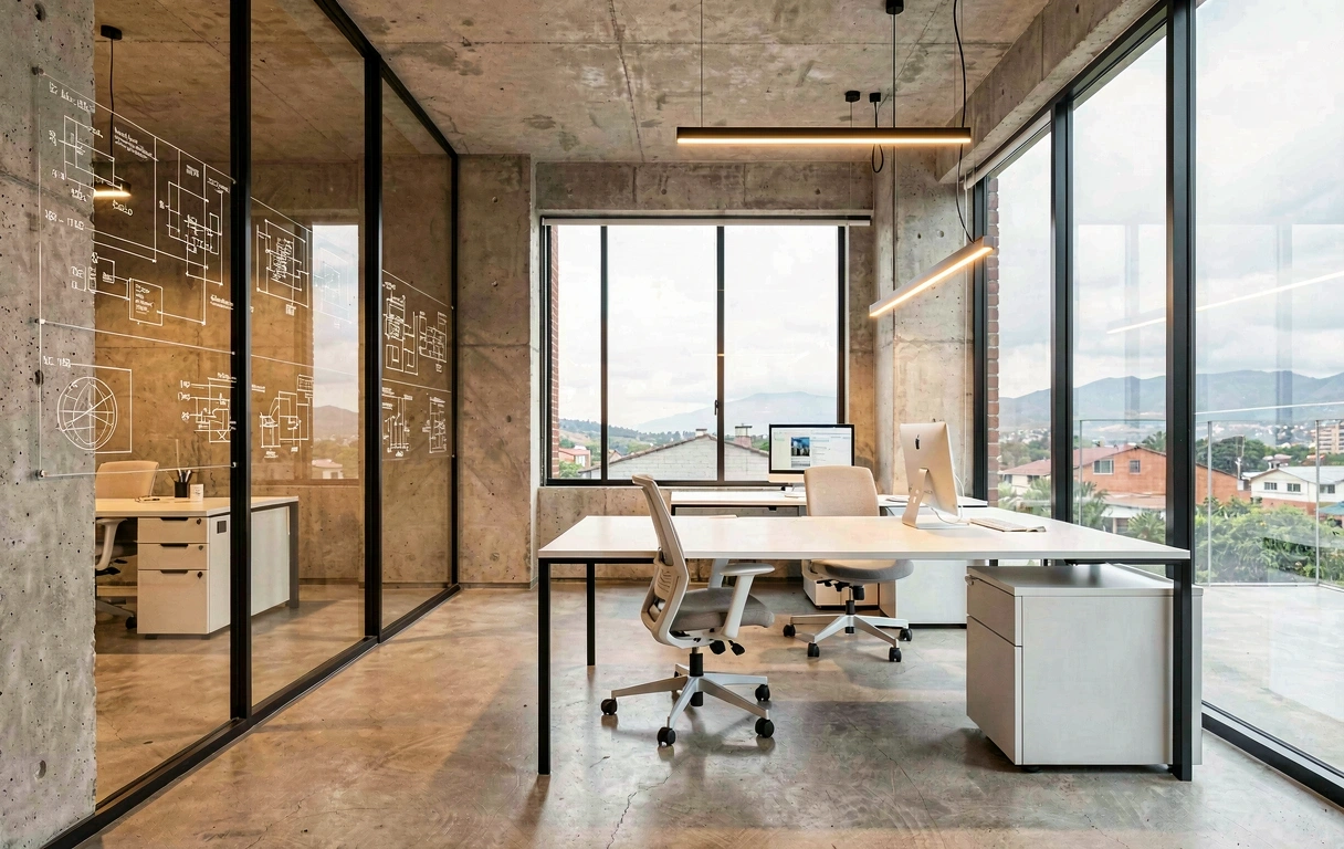 Oficinas de ingeniería en Santa Cruz